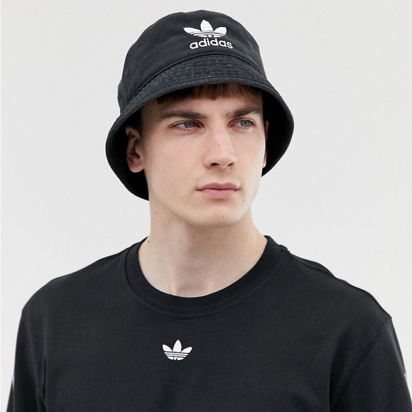 adidas Other - 🖤 Adidas Originals Black Bucket Hat | Cotton | Unisex